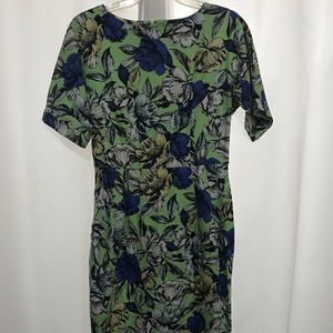 Floral tee length dress